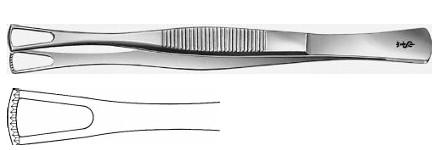 ДЮВАЛЬ КИШКОВИЙ ПІНЦЕТ 140MM